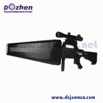 Drone Jammer Device Gun Shape IR Laser Telescope IP55 Waterproof